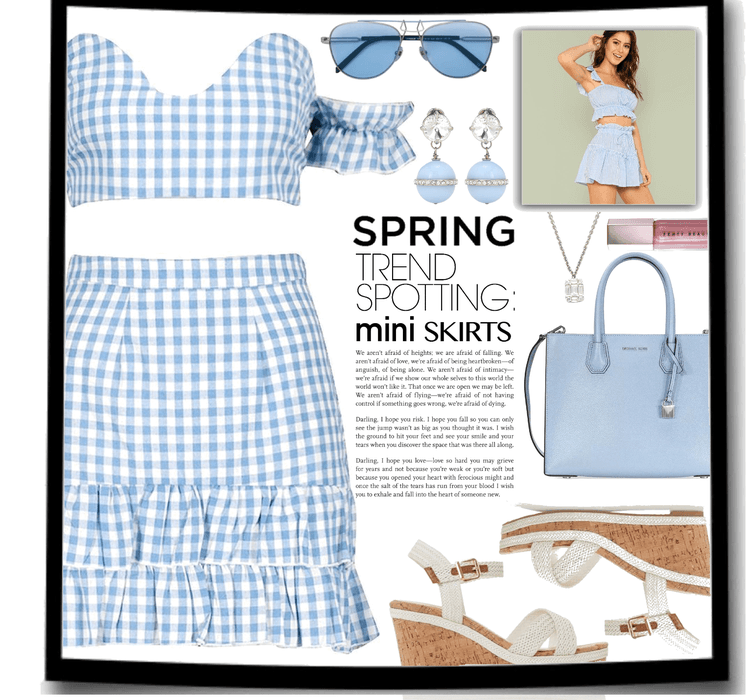 spring trend mini skirt