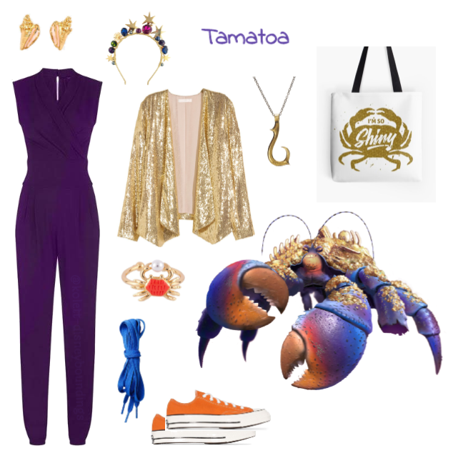 Tamatoa outfit - Disneybounding