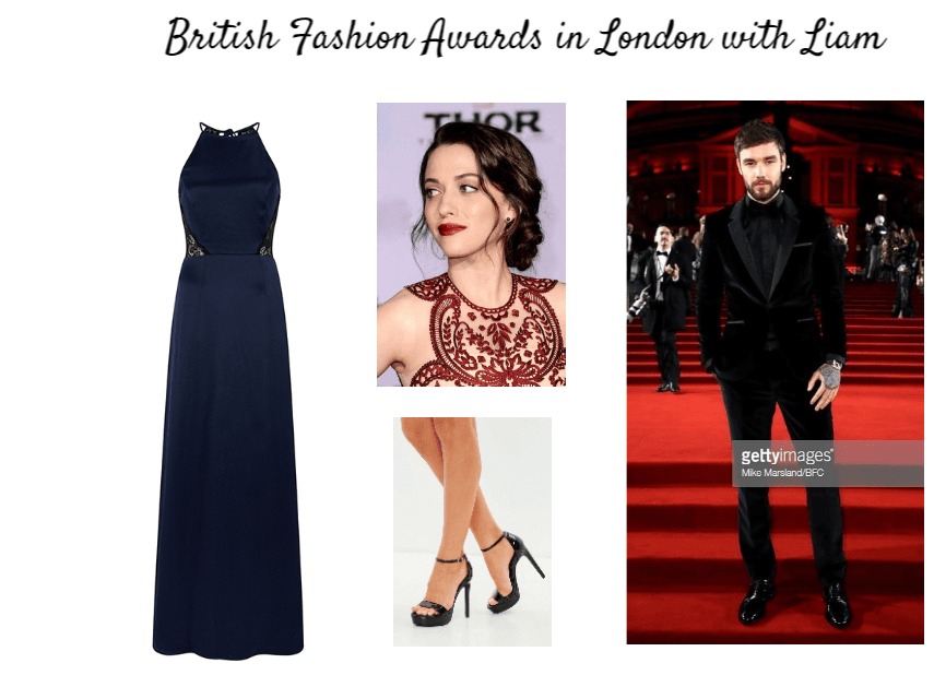 British Fashion Awards in London with Liam