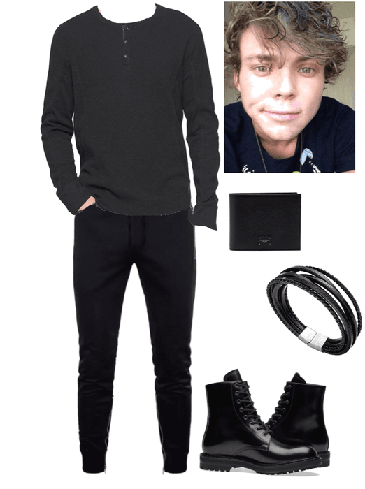 Ashton “going out” outfit
