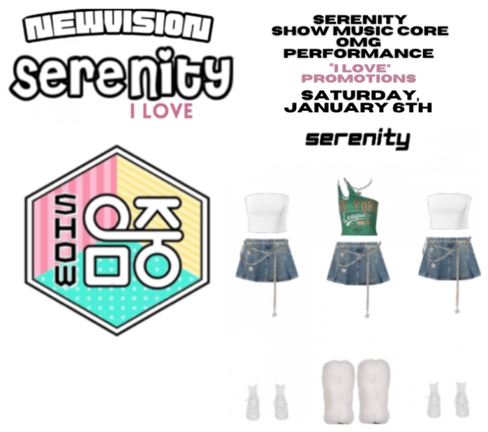 SERENITY 평온 "OMG" SHOW MUSIC CORE STAGE