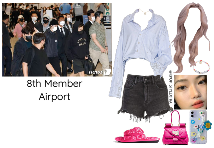 8th Member of BTS Airport