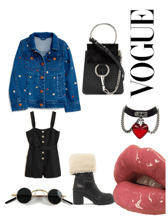 Winter fall with Denim
