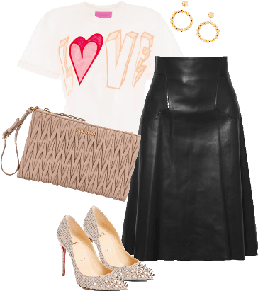 A Leather Skirt