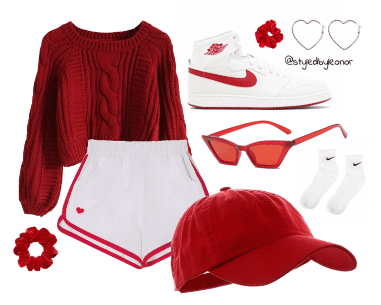 Sporty Chic in Red