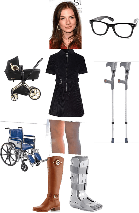 broken leg/stroller outfit