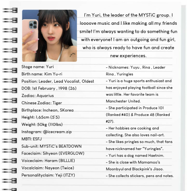 MYSTiC OFFICIAL PROFILES #1