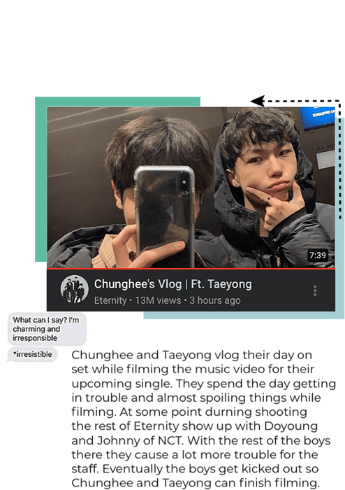 Chunghee’s vlog ft Taeyong