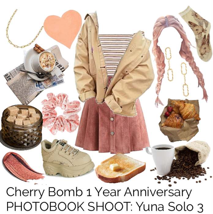 Cherry Bomb 1 Year Anniversary PHOTOBOOK SHOOT: Yuna Solo 3