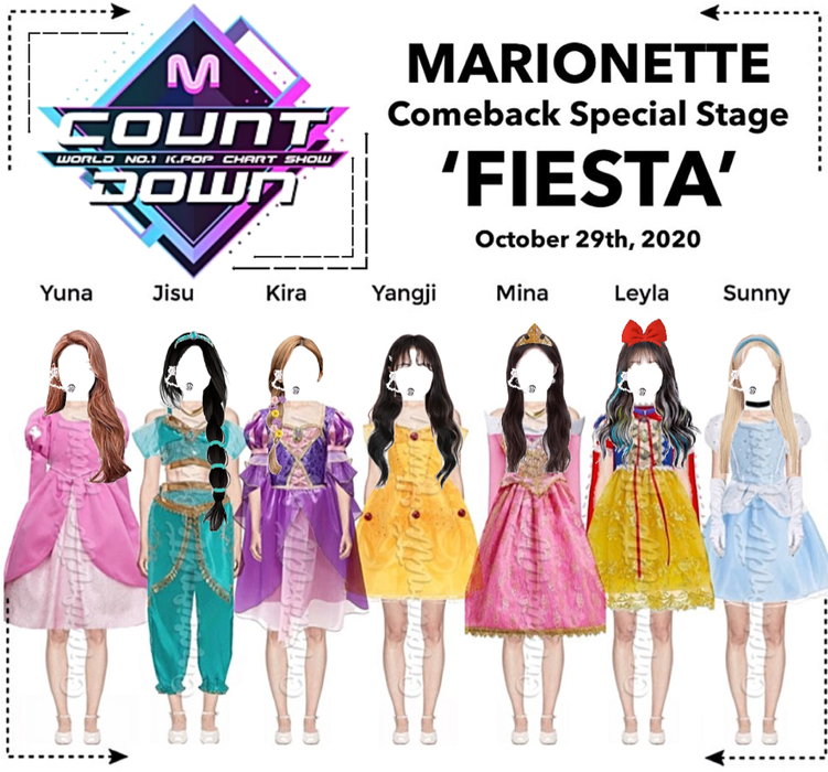 MARIONETTE (마리오네트) [MCOUNTDOWN] Comeback Special Stage | ❝𝐖 𝐈 𝐒 𝐇❞ - FESTA 2020