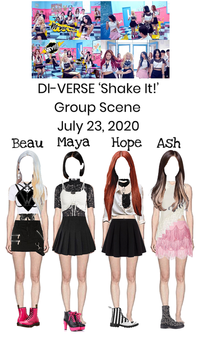 DI-VERSE ‘Shake It!’ MV Group Scene