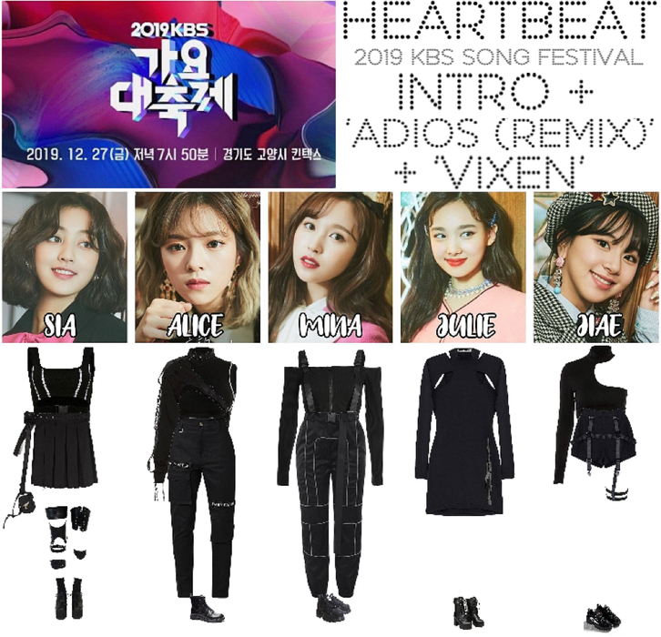 [HEARTBEAT] 2019 KBS SONG FESTIVAL | INTRO + ‘ADIOS (REMIX)’ + ‘VIXEN’