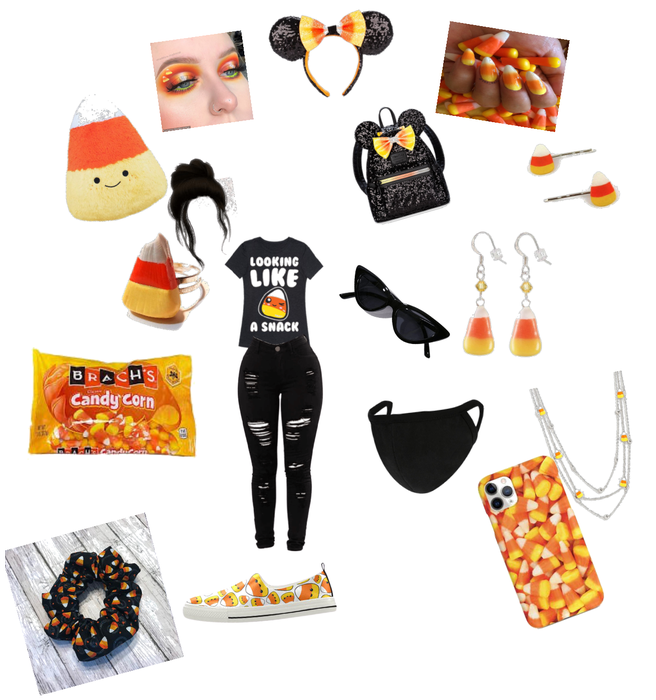 Candy corn outfit
