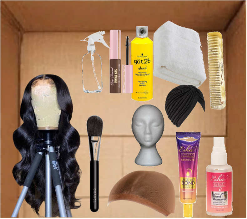 wig box and things you need