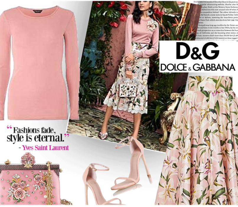 D&G- Dolce And Gabbana Spring Style