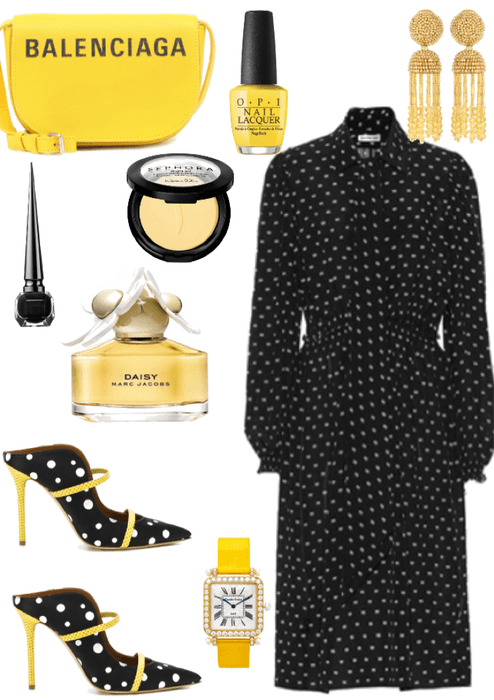 dots go well with yellow