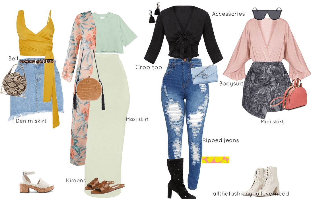 summer outfits and activities