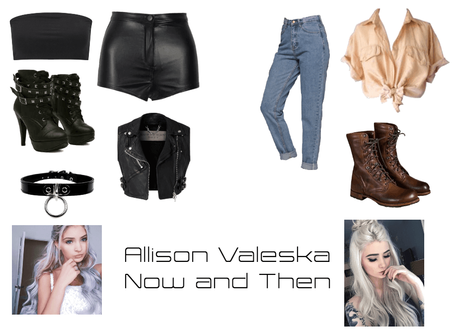 Allison Valeska- Before and After/ Now and Then