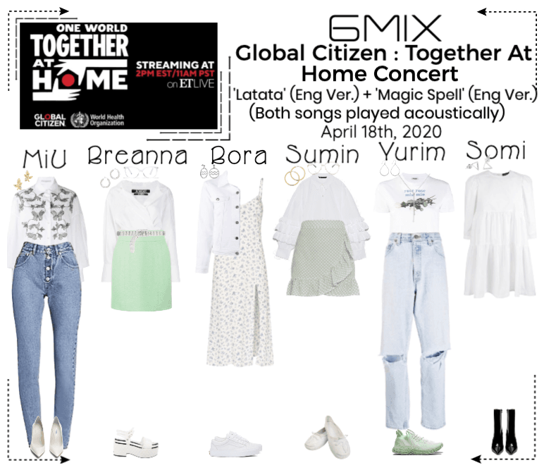 《6mix》Global Citizen : Together At Home Concert