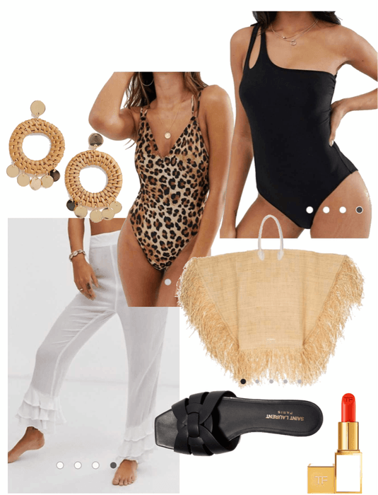beach club outfit