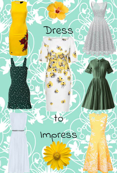 Dress to Impress: Yellow, Green & White