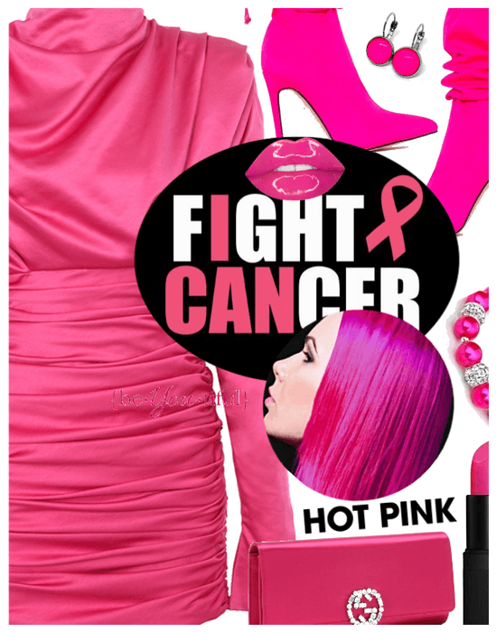 I wear PINK for all the cancer survivors