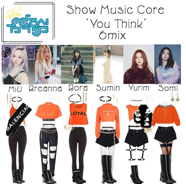 6mix - Show Music Core Live 'You Think'