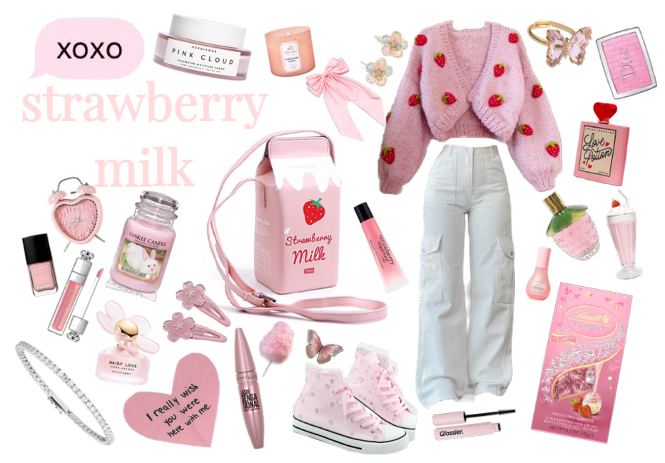 strawberry milk :)