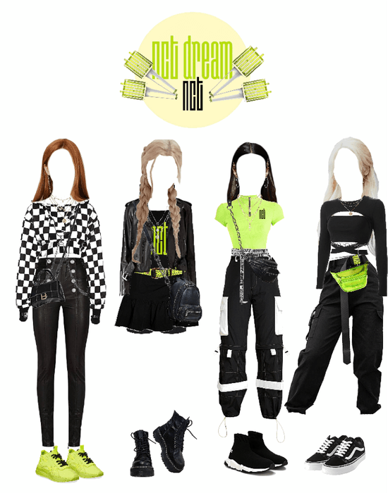 NCT performance girls outfit