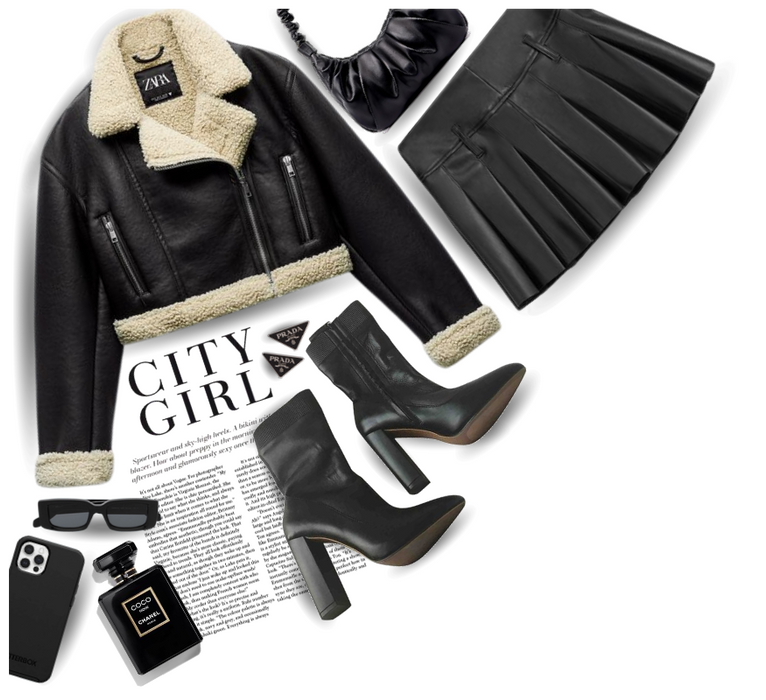 City Girl in Leather Luxxe