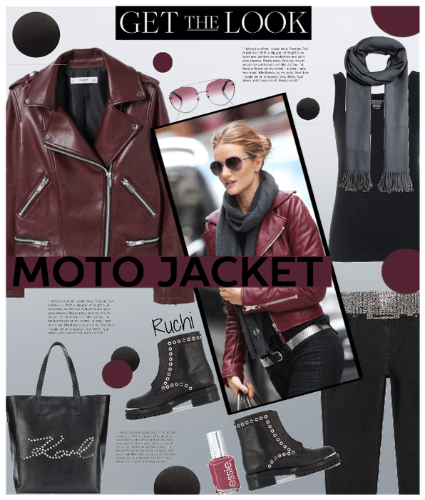 LEATHER JACKET- Fall season must have!