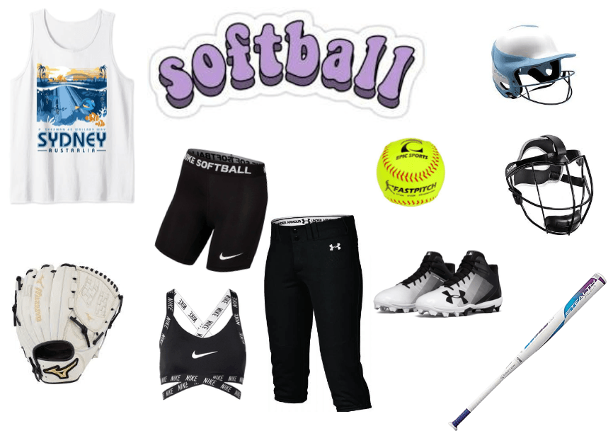 sporty looks - softball practice