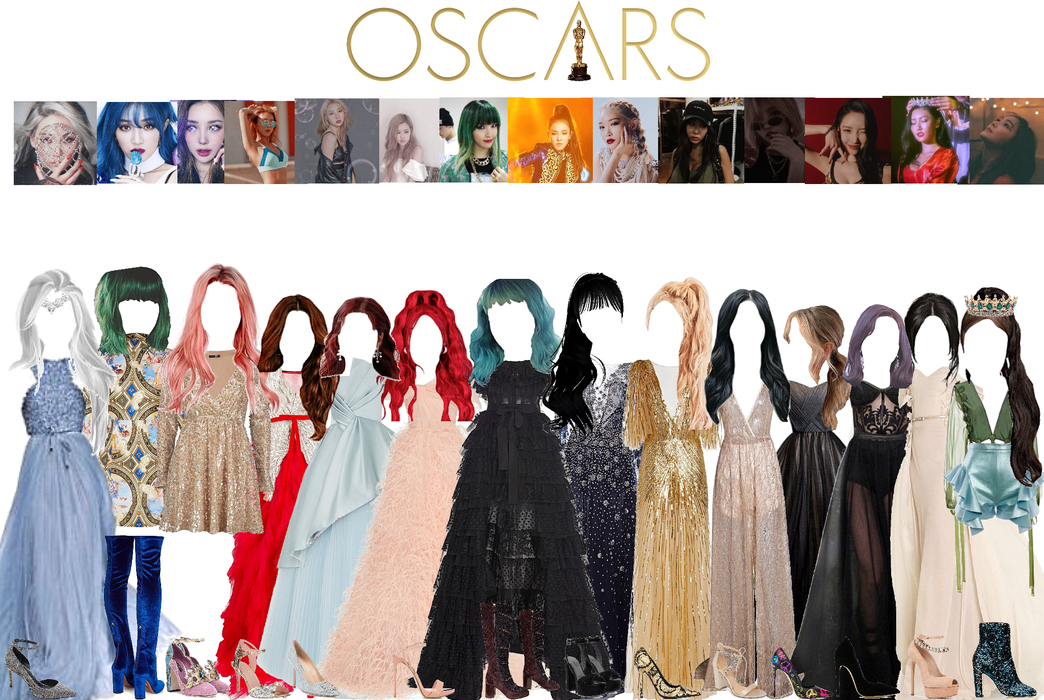 The oscars red carpet