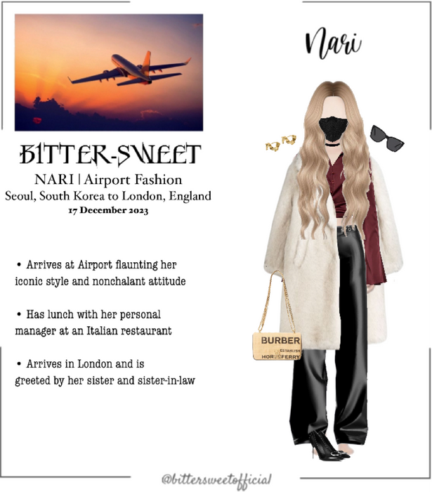 BITTER-SWEET 비터스윗 (NARI) Airport Fashion