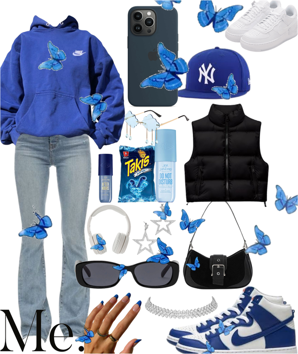 This is an outfit I would definitely wear 💙💙