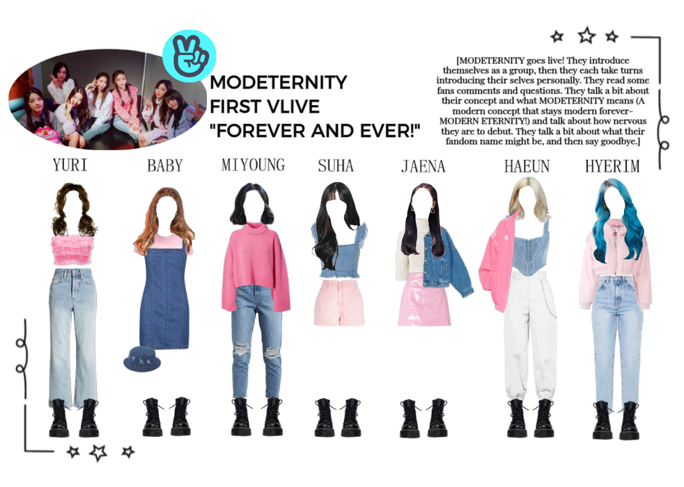 MODETERNITY | First VLIVE! | "Forever and ever!"