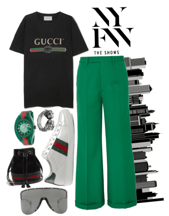 Gucci at fashion week