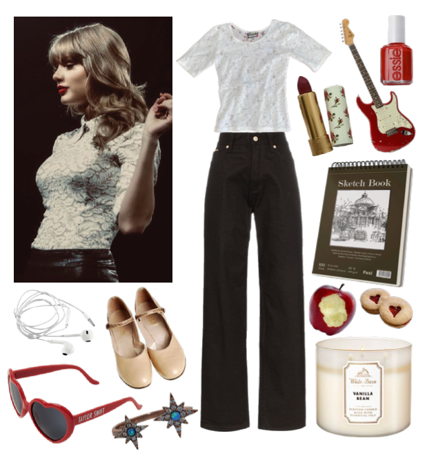 Taylor Swift Red era outfit