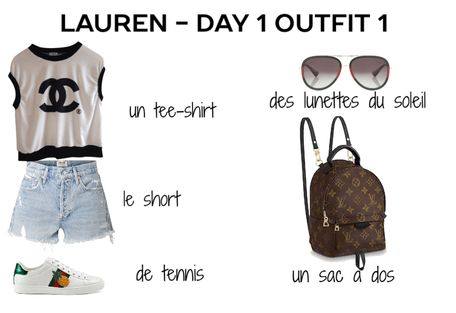 Lauren day 1 outfit 1