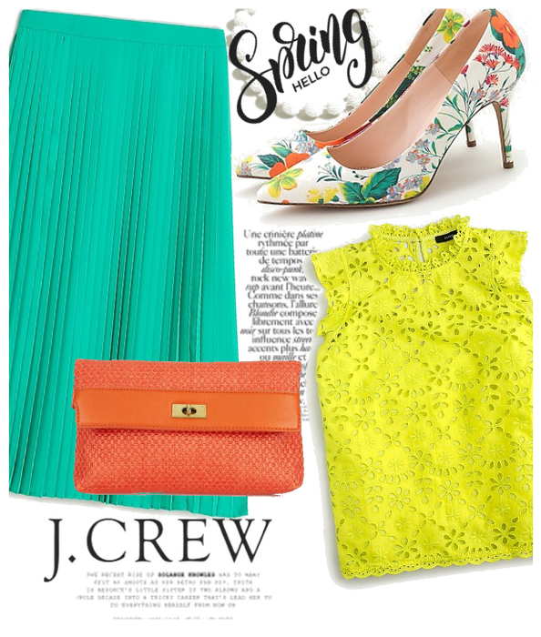 Colorful Spring with J. Crew