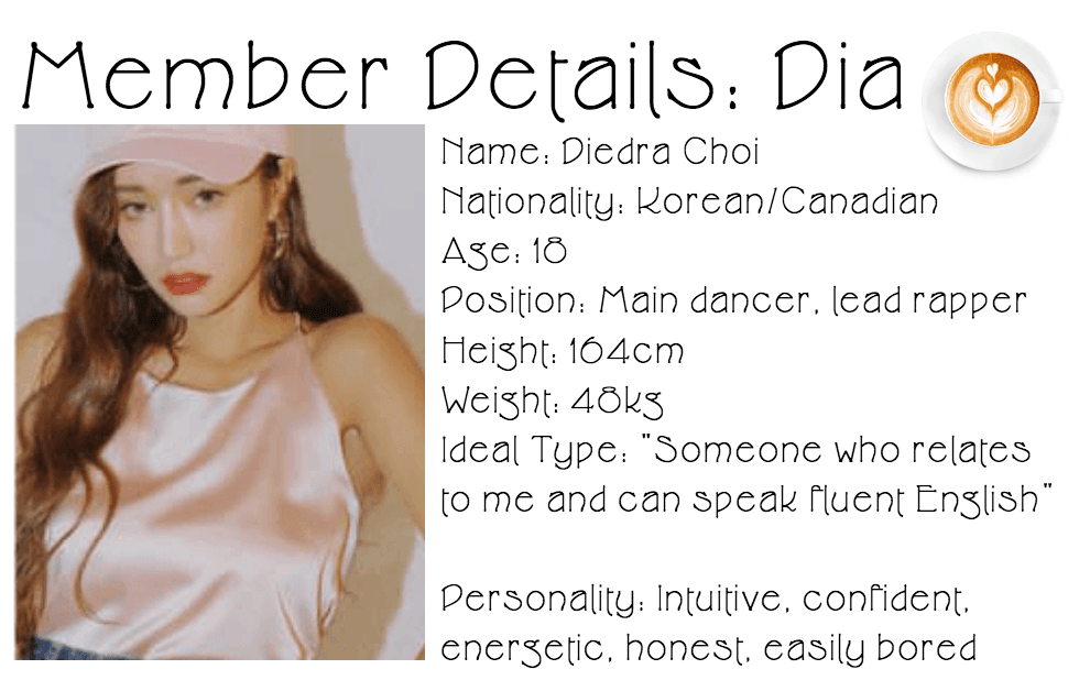 Member Details: Dia