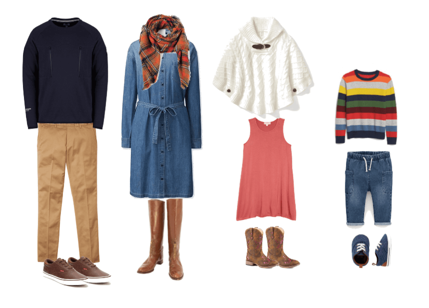 Fall family photo outfits