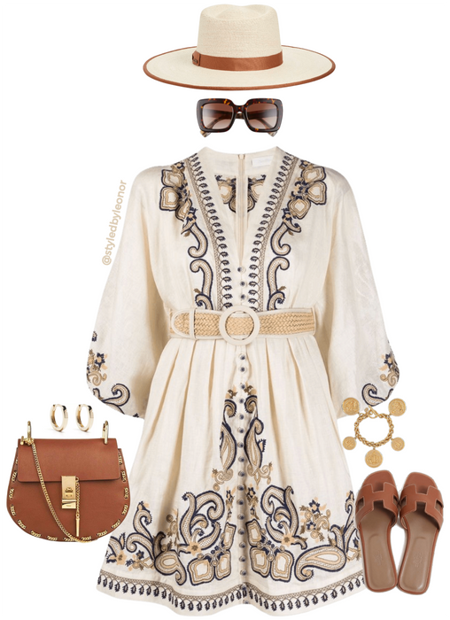 Summer Old Money Sophisticated Vacation Outfit