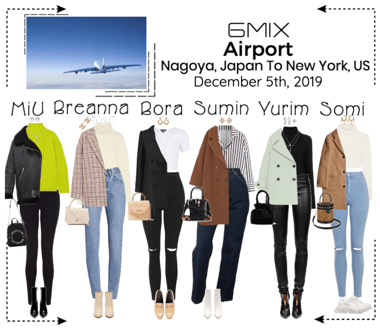 《6mix》Airport | Nagoya, Japan To New York, US