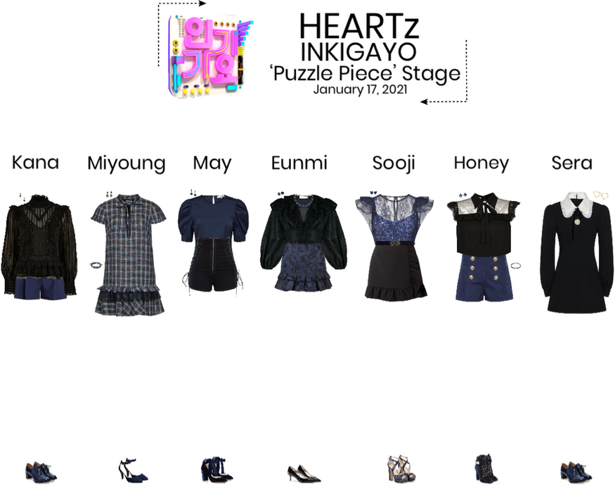 HEARTz//‘Puzzle Piece’ Inkigayo Stage