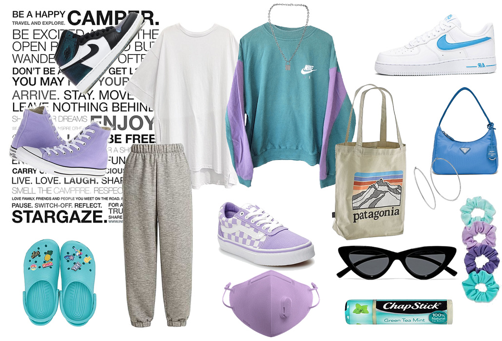 Kind of daily pastel look for teens