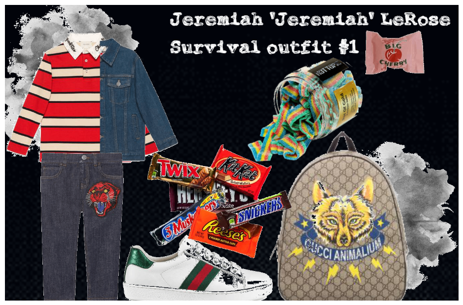 Jeremiah 'Jerome' LeRose Survival outfit #1