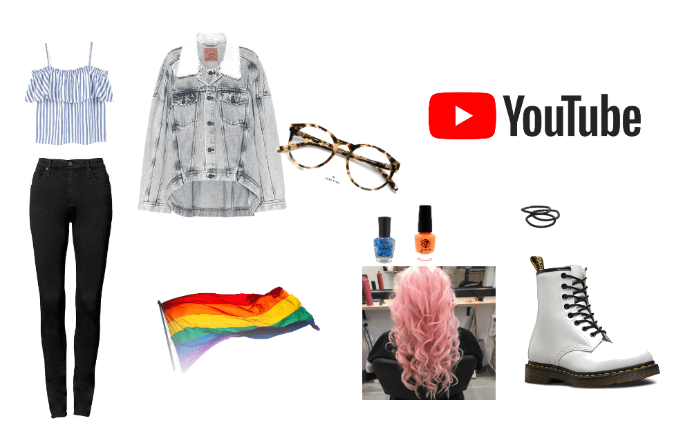 Jessie Paege inspired look