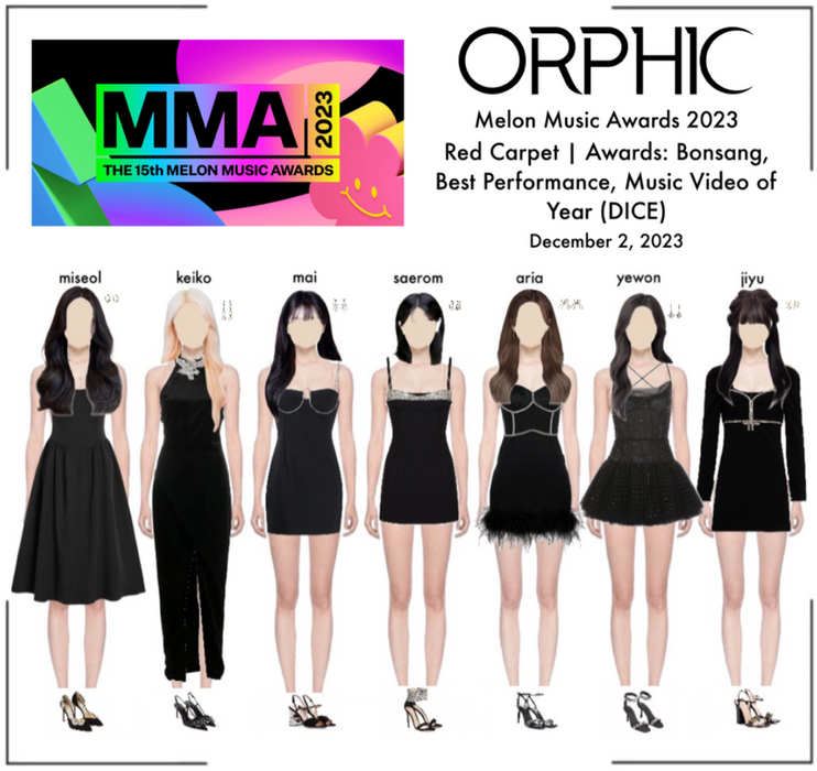 ORPHIC (오르픽) MMA 2023 Red Carpet