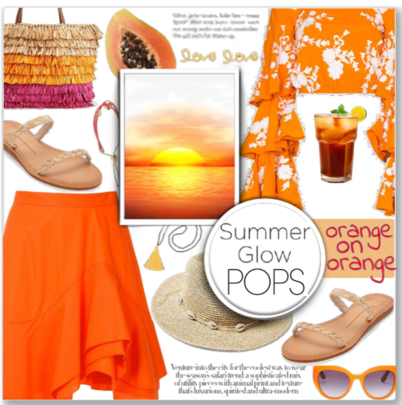 Summer Monochrome: Orange